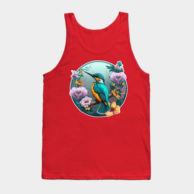 Kingfisher Tank Top by Zoo state of mind